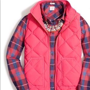Jcrew puffer vest